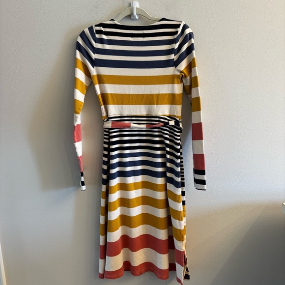 Anthropologie Saturday Sunday Riley Striped Dress Long Sleeve Women’s Medium - Picture 4 of 12